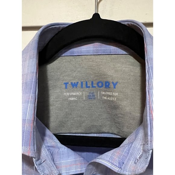 Twillory Performance Long Sleeve Button Up‎ Shirt - Size 15.5 - Picture 2 of 3